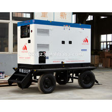 75KW Cummins Diesel Generator Set Mobile Silent Trailer Type with CE certificate